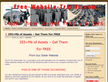 Tablet Screenshot of free-website-traffic.org